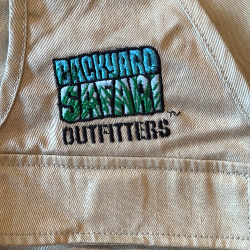 Kids Backyard Safari Outfitters Dress Up Vest - see measurements in pics